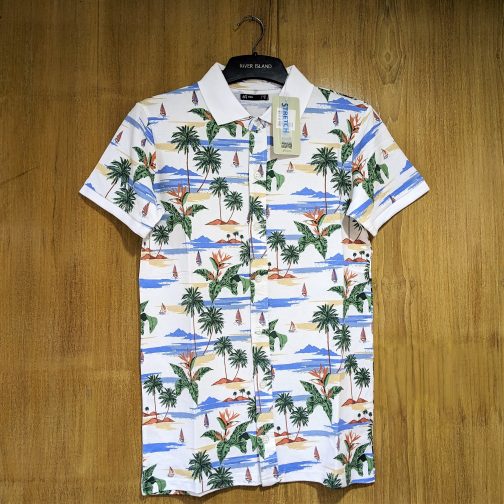 hawaii print shirt